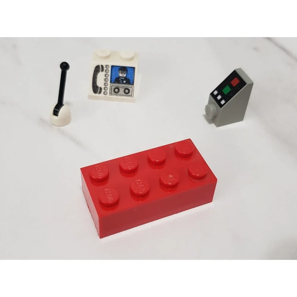 LEGO 2x2 SLOPE VINTAGE Police Jail Phone 566 6398 6332 6479 6571 6598 4611
